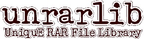 Unique RAR File Library