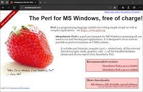 Strawberry Perl Portable (32-bit)